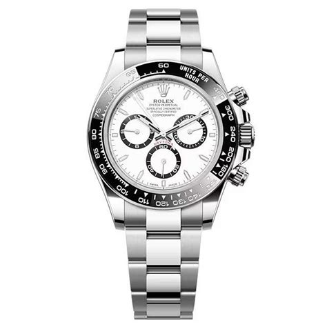 rolex daytona cerachrom white dial|rolex oyster steel dial.